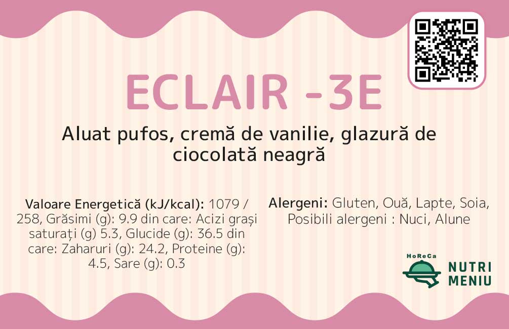 Etichetă candy bar